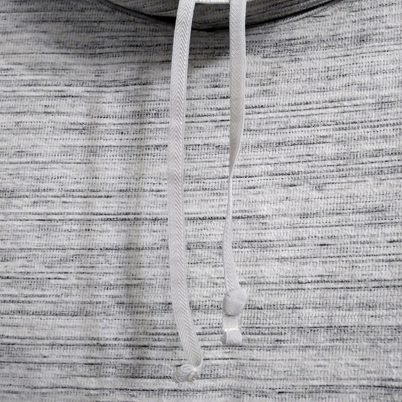 Talbots Cowl Neck Pullover Sweater Gray Space Dye - Picture 9 of 11